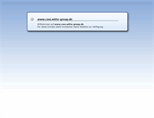 Tablet Screenshot of cms.witte-group.de